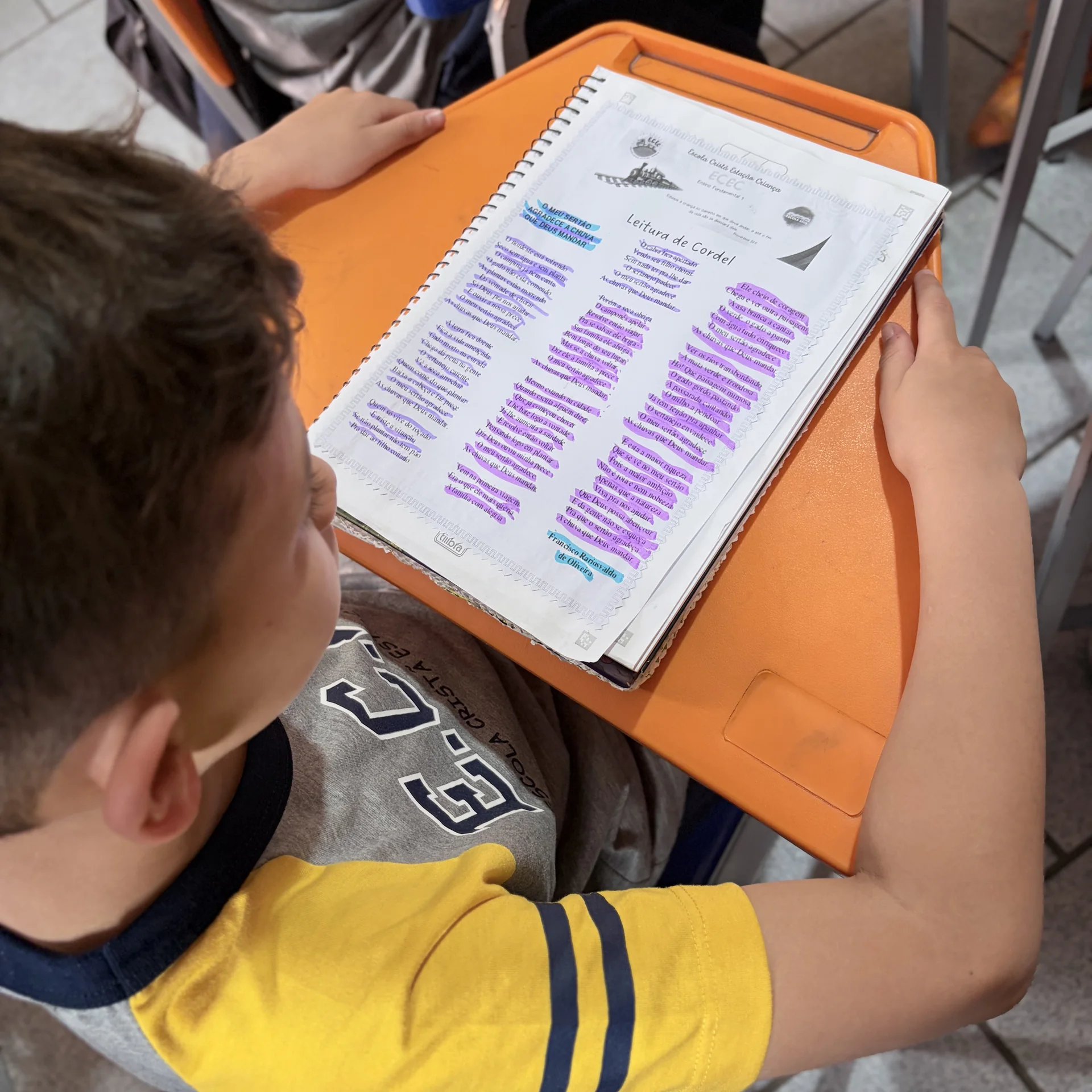 Atividade de leitura e interpretação