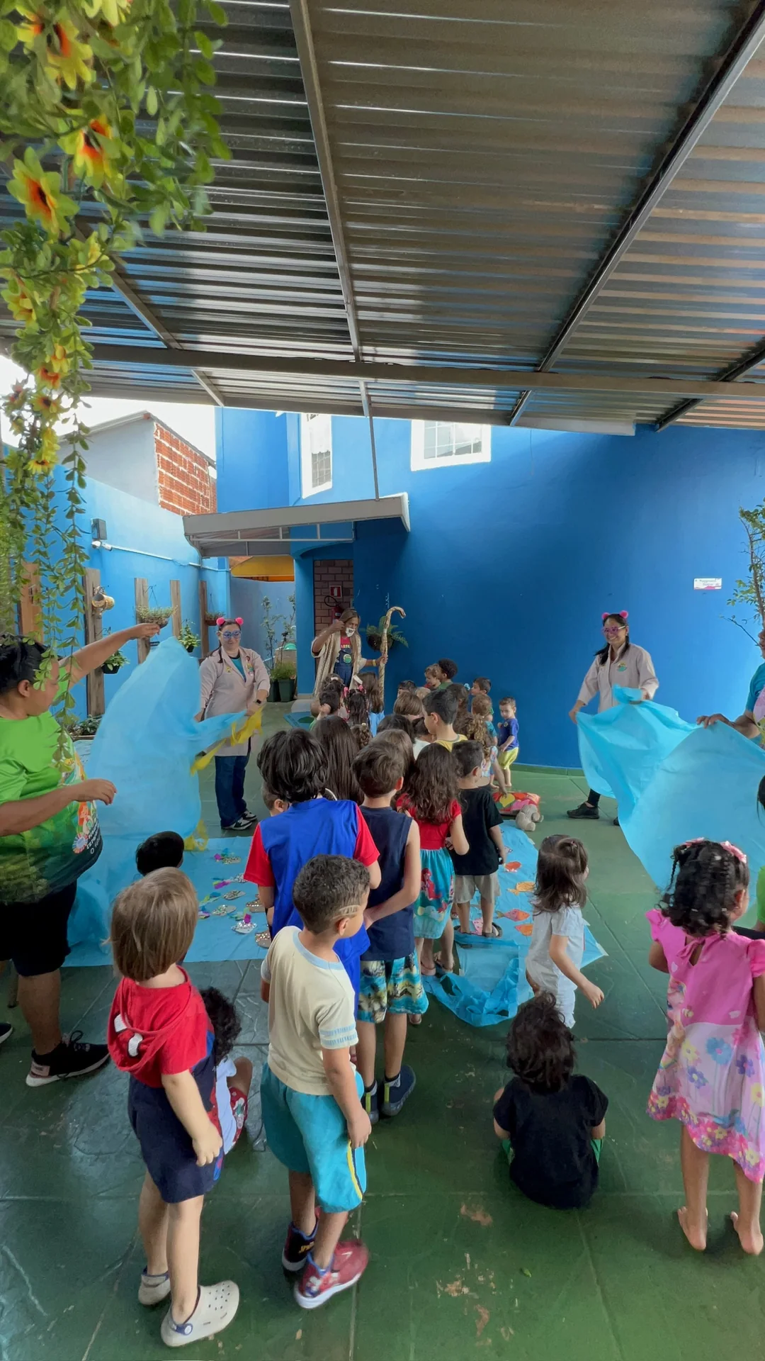 Apresentação realizada na escola