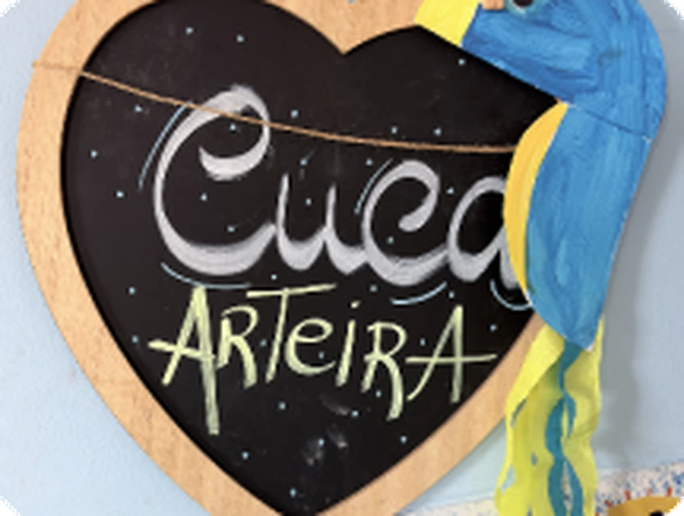 Placa da Estação Cuca Arteira