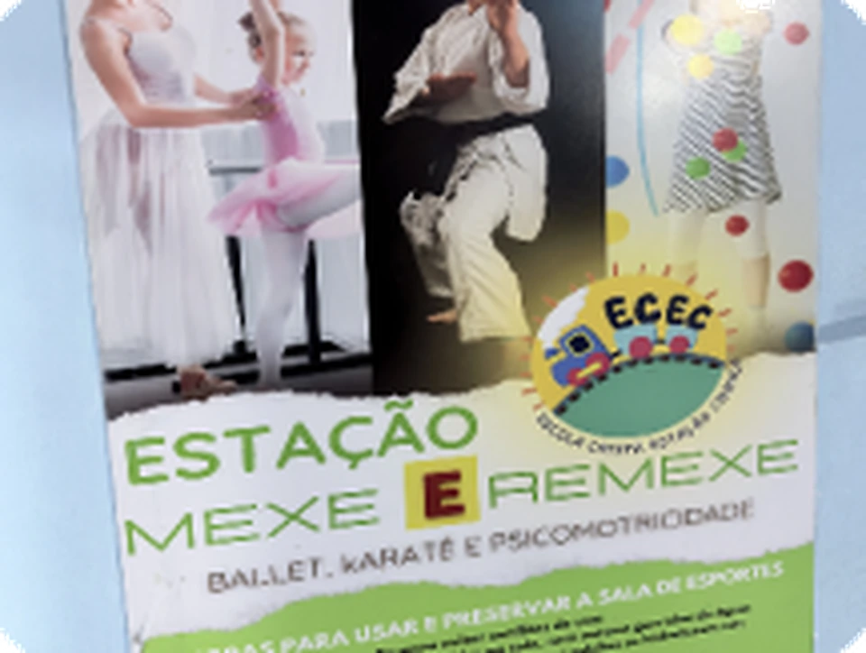 Cartaz da Estação Mexe e Remexe